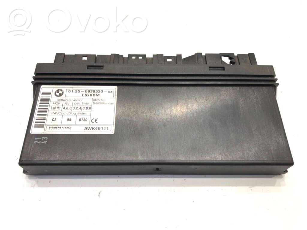 BMW 5 E60 E61 Central body control module 