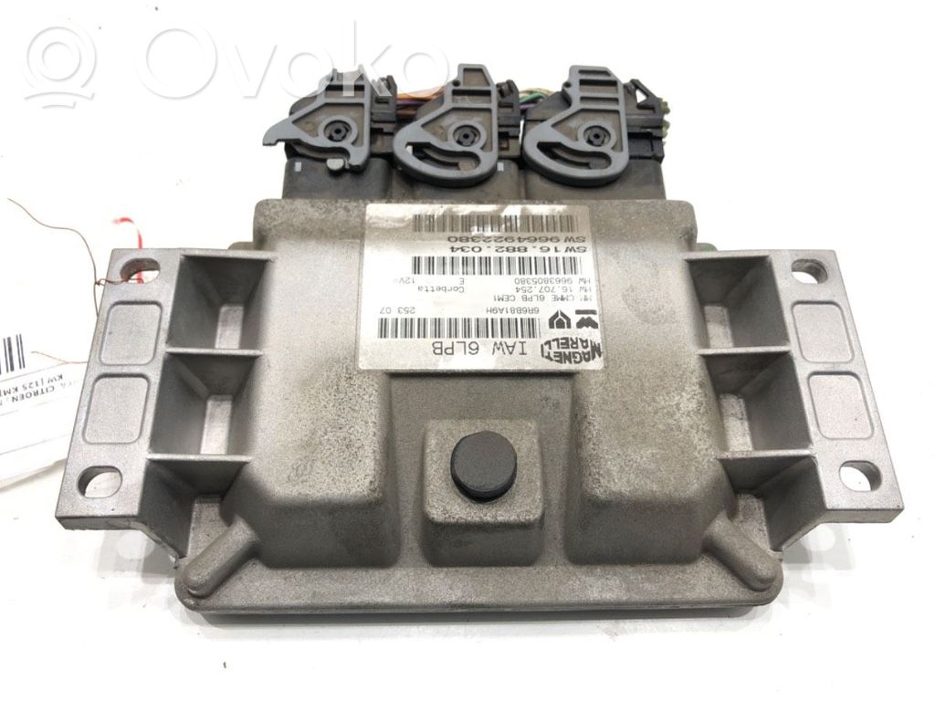 Citroen C5 Galios (ECU) modulis 