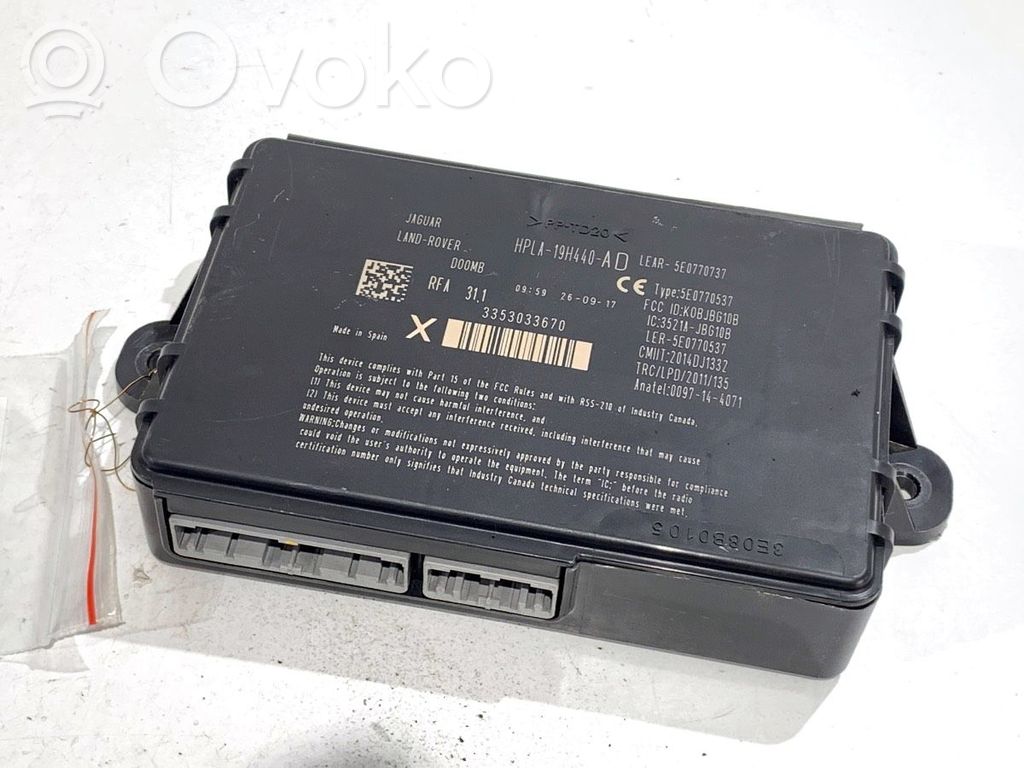 Jaguar XF Other control units/modules 
