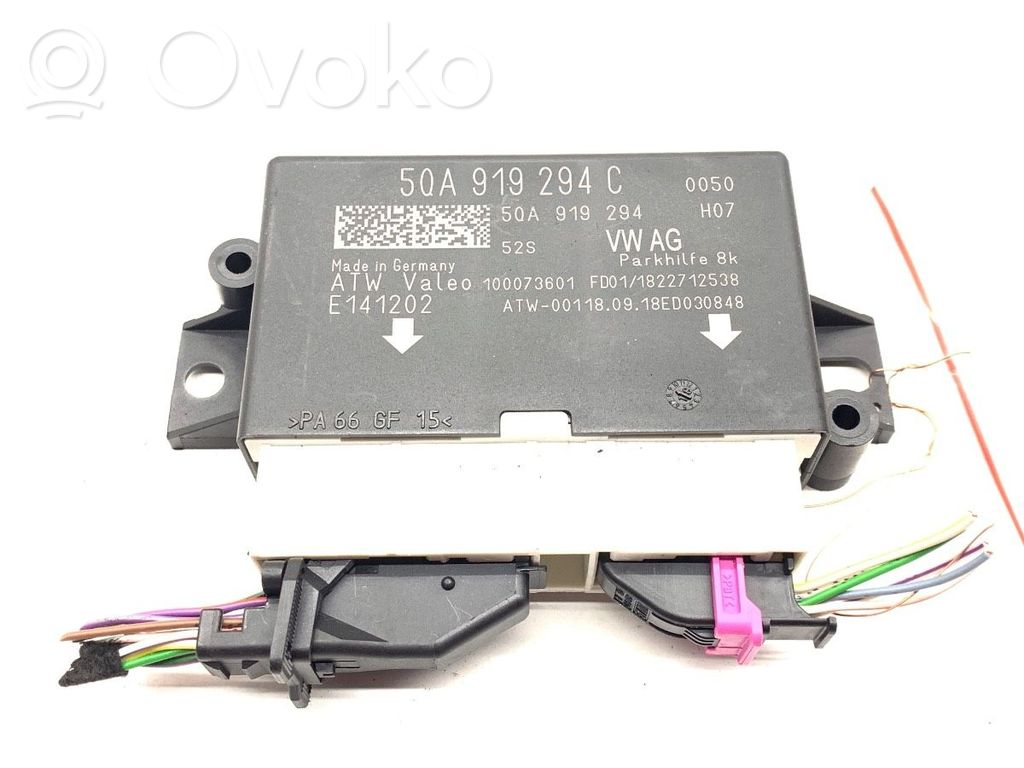 Pysäköintitutkan (PCD) ohjainlaite/moduuli   5QA919294C