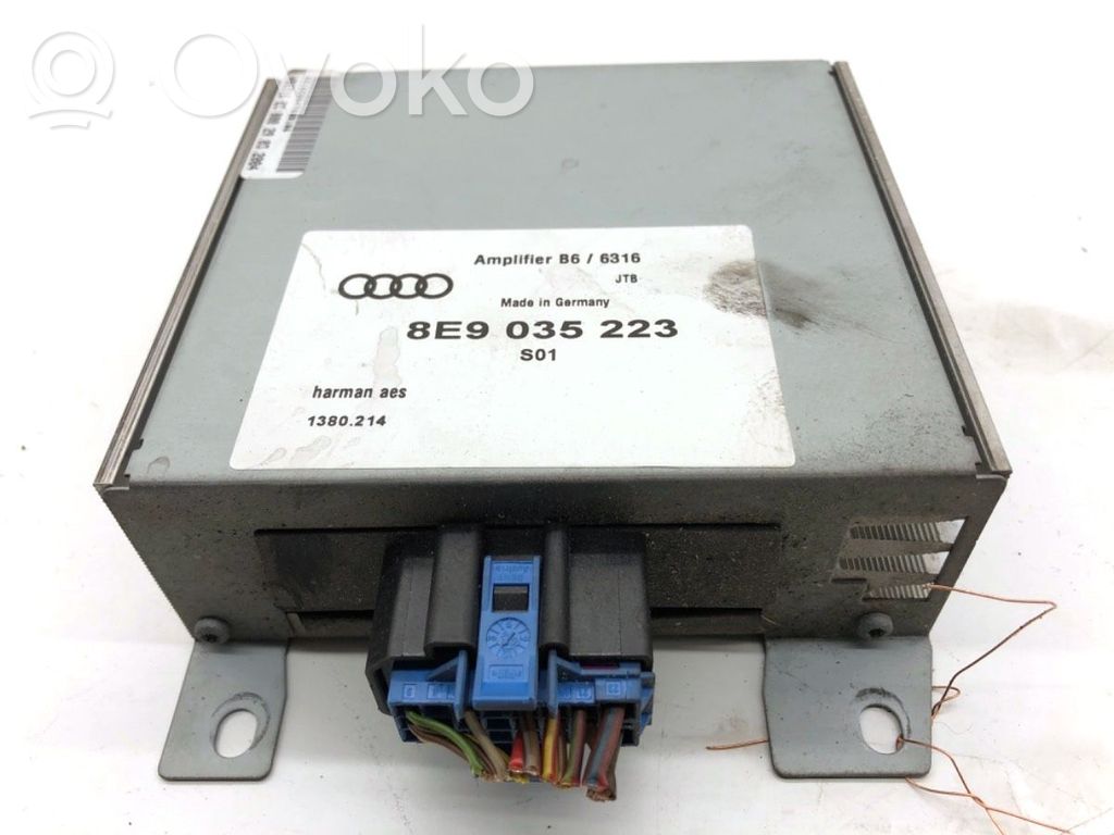 Audi A4 S4 B6 8E 8H Amplificator sunet 
