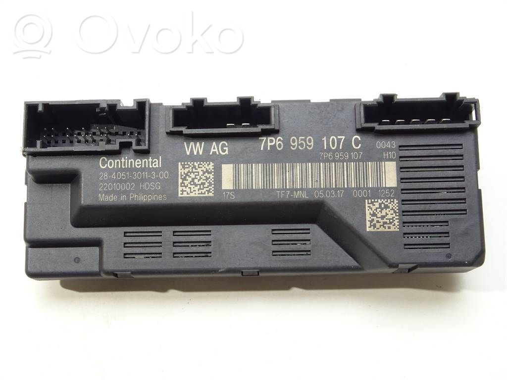 Volkswagen Touareg II Alte unități/module de control 