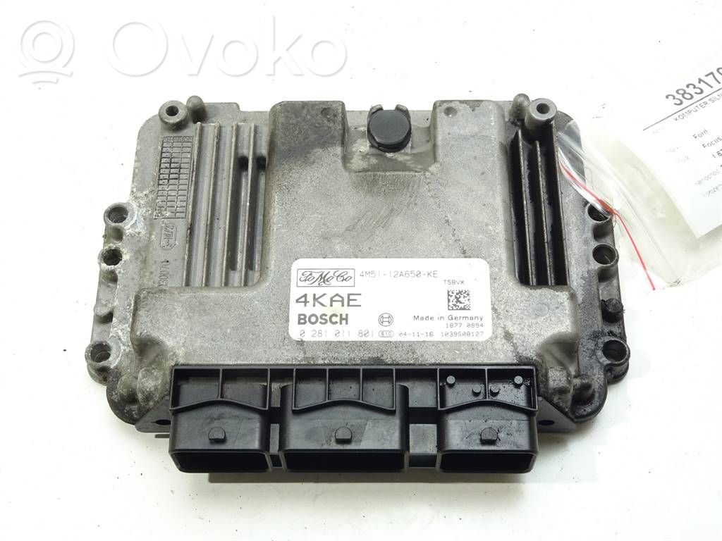 Ford Focus C-MAX Engine control unit/module ECU 