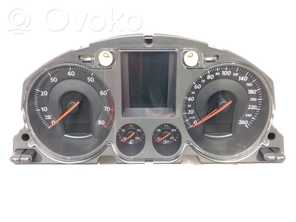 Volkswagen PASSAT B6 Nopeusmittari (mittaristo) 