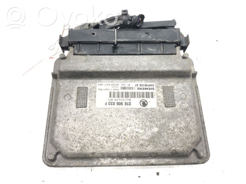 Skoda Fabia Mk1 (6Y) Engine control unit/module ECU 