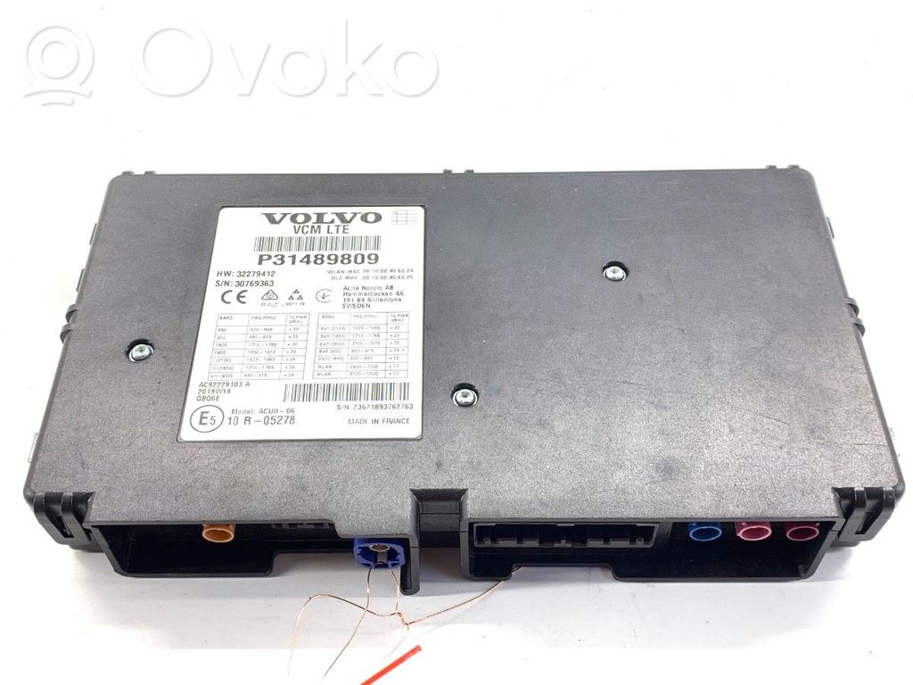 Volvo S90, V90 Other control units/modules 
