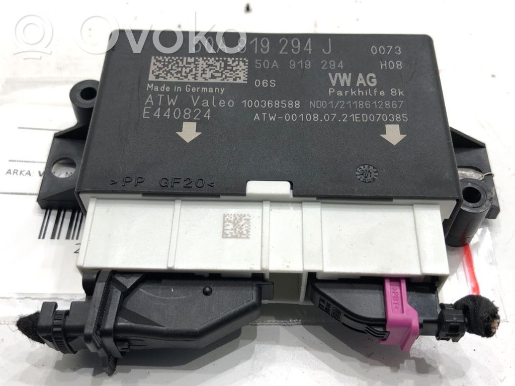Volkswagen Arteon Centralina/modulo sensori di parcheggio PDC