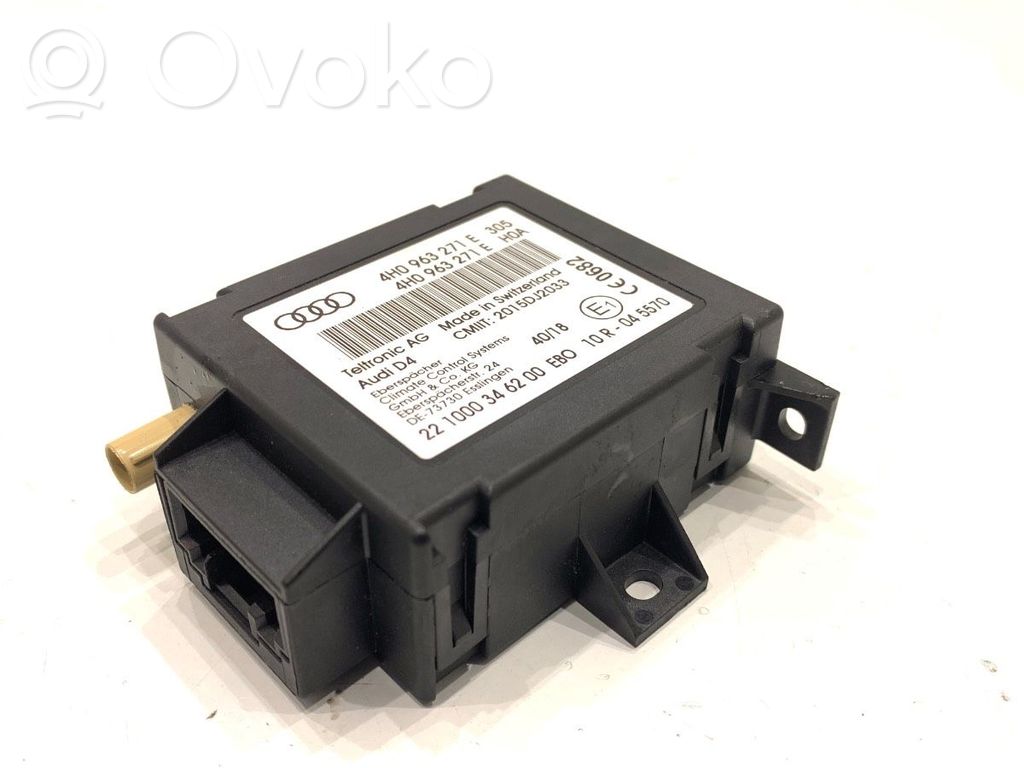 Other control units/modules   4H0963271E