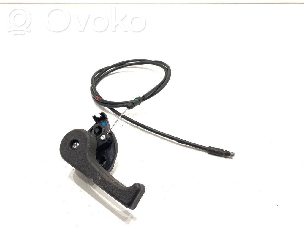 Engine bonnet/hood lock release cable
