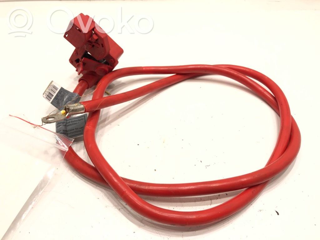 BMW 5 E60 E61 Câble de batterie positif 