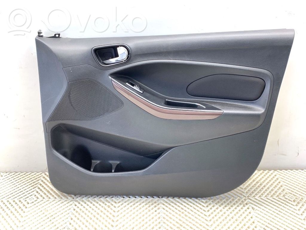 Front door card panel trim