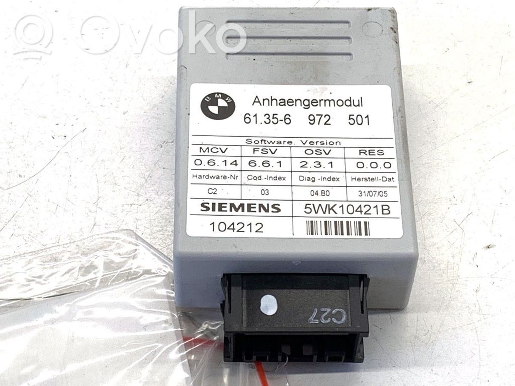 BMW 3 E90 E91 Tow bar trailer control unit/module 