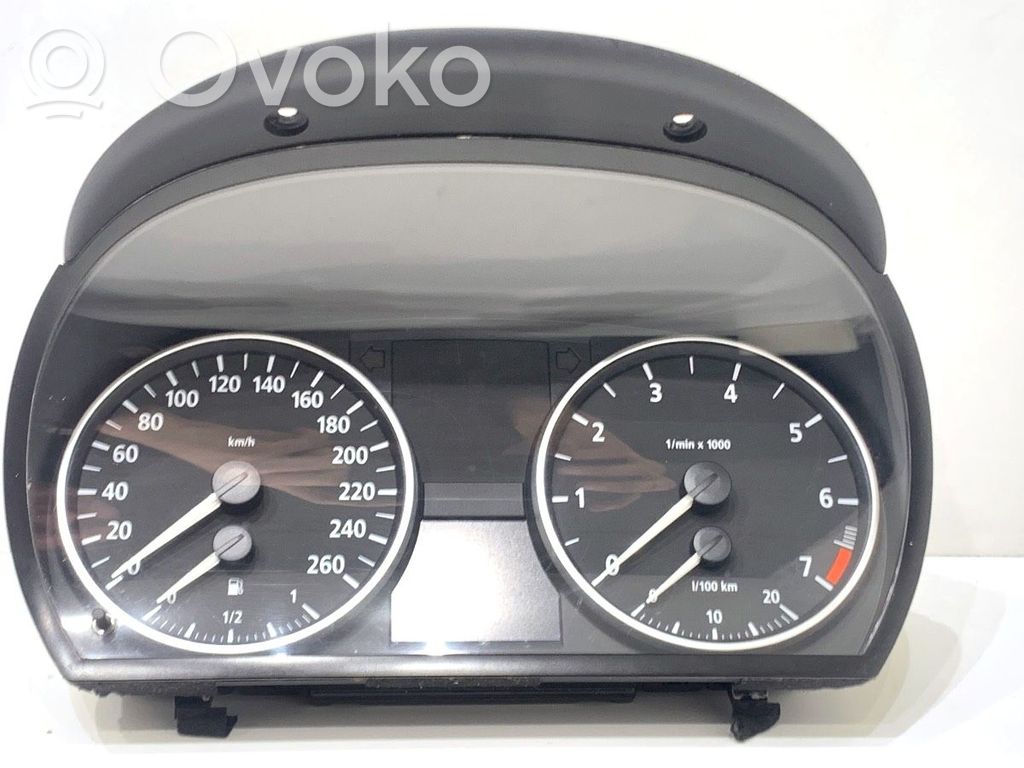 BMW 3 E90 E91 Speedometer (instrument cluster) 