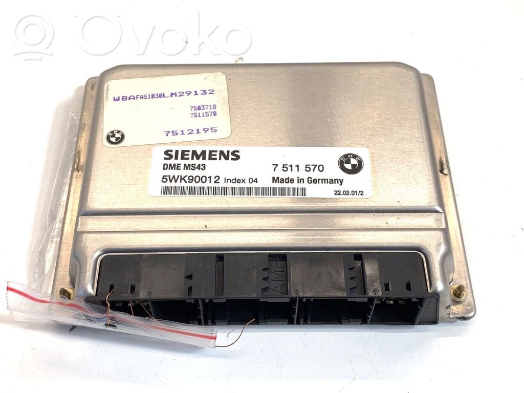 BMW X5 E53 Engine control unit/module ECU 