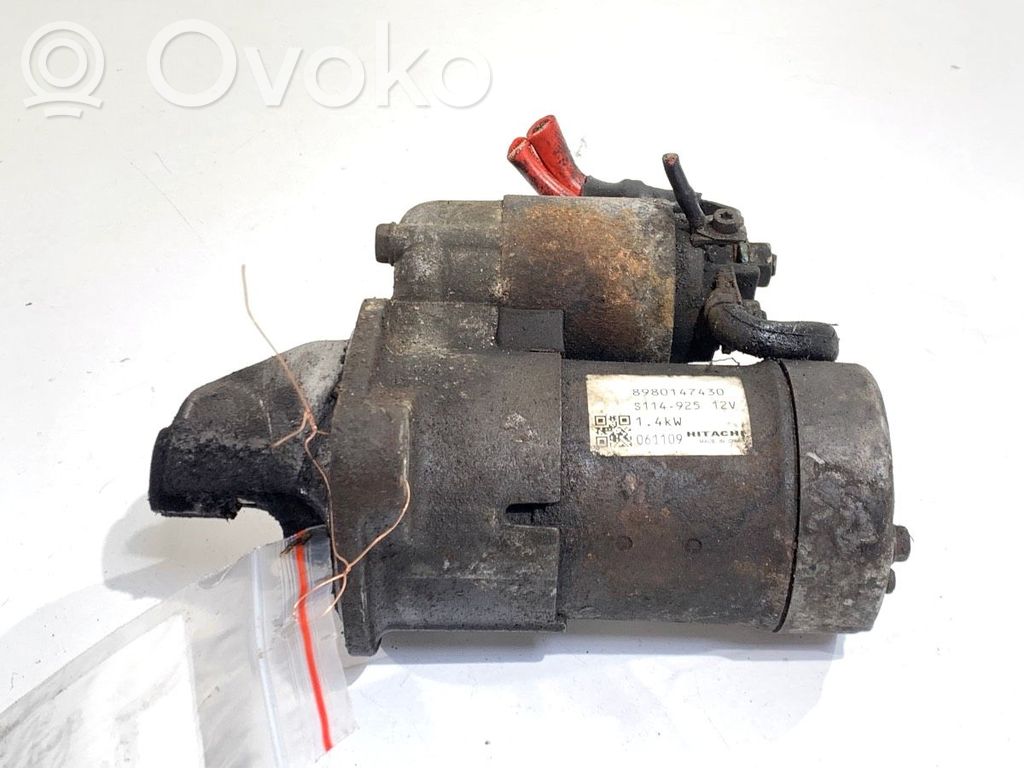 Opel Astra H Motorino d’avviamento 