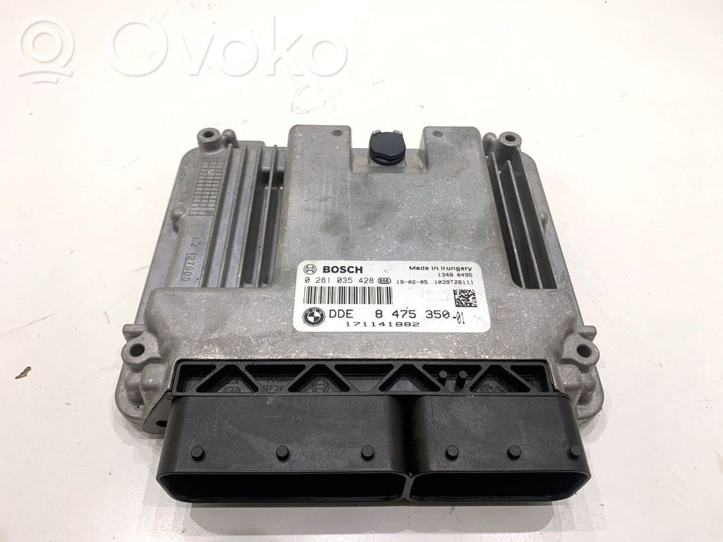 BMW 3 F30 F35 F31 Engine control unit/module ECU 