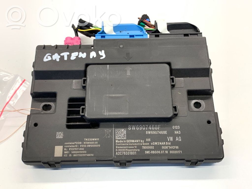 Audi A4 S4 B9 8W Modul control gateway 