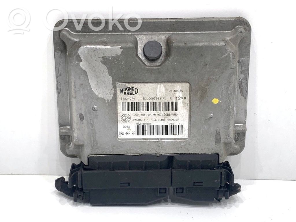 Fiat Panda II Engine control unit/module ECU 