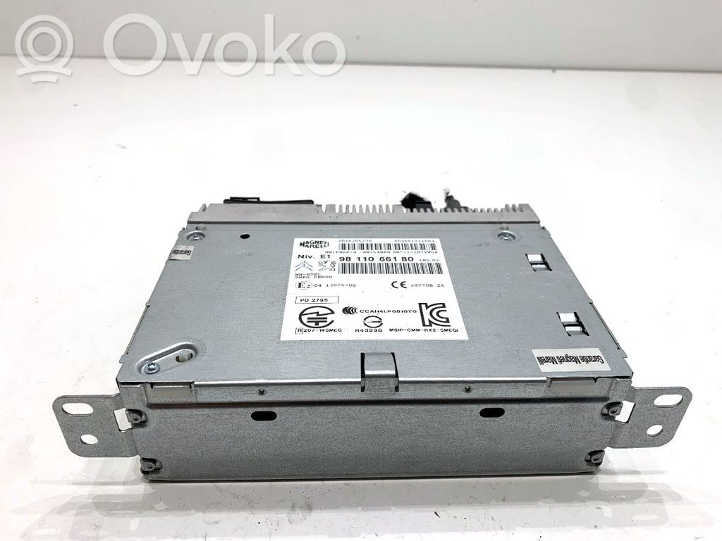 Peugeot 208 I Unitate principală radio/CD/DVD/GPS 