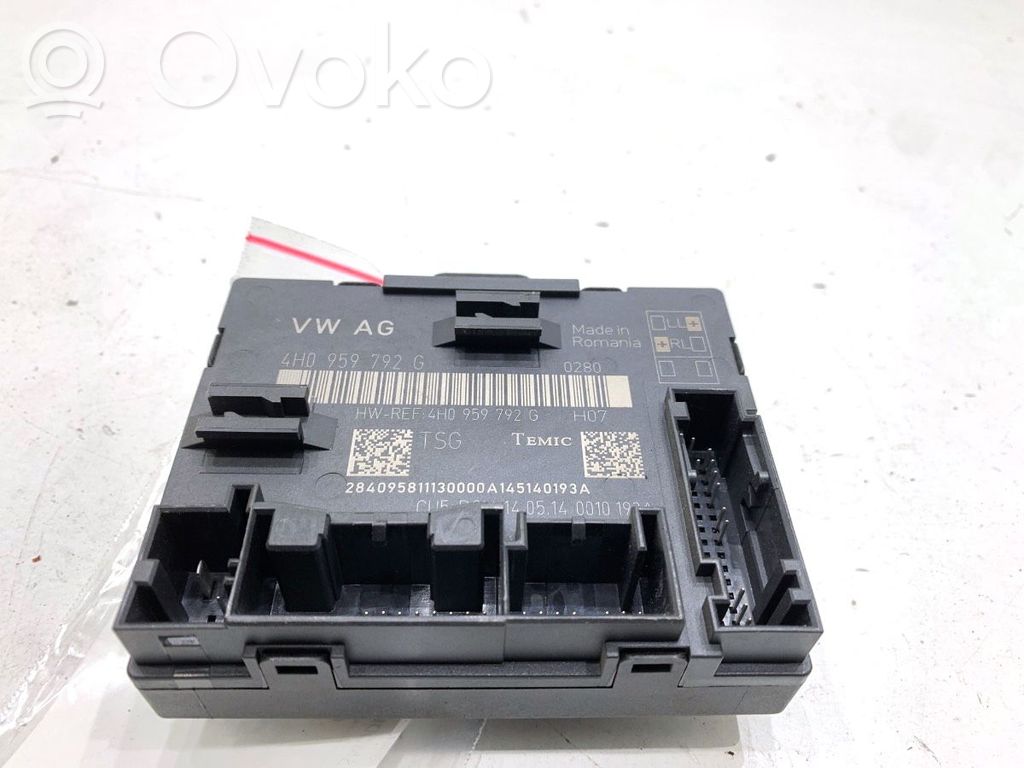 Autres unités de commande / modules   4H0959792G