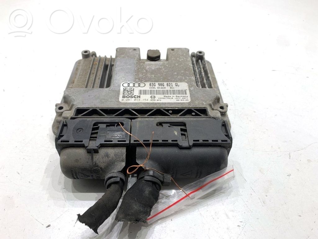Audi A3 S3 8P Unité de commande, module ECU de moteur