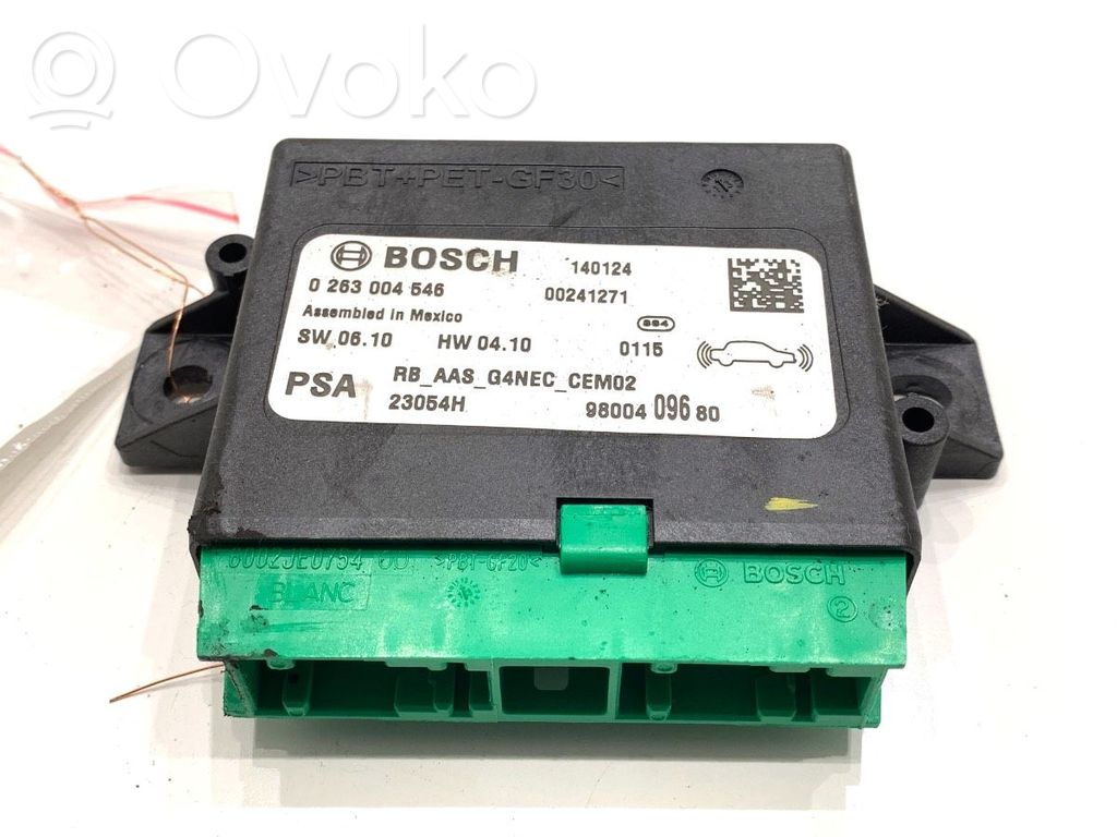 Citroen DS5 Unitate/modul de comandă parcare PDC 