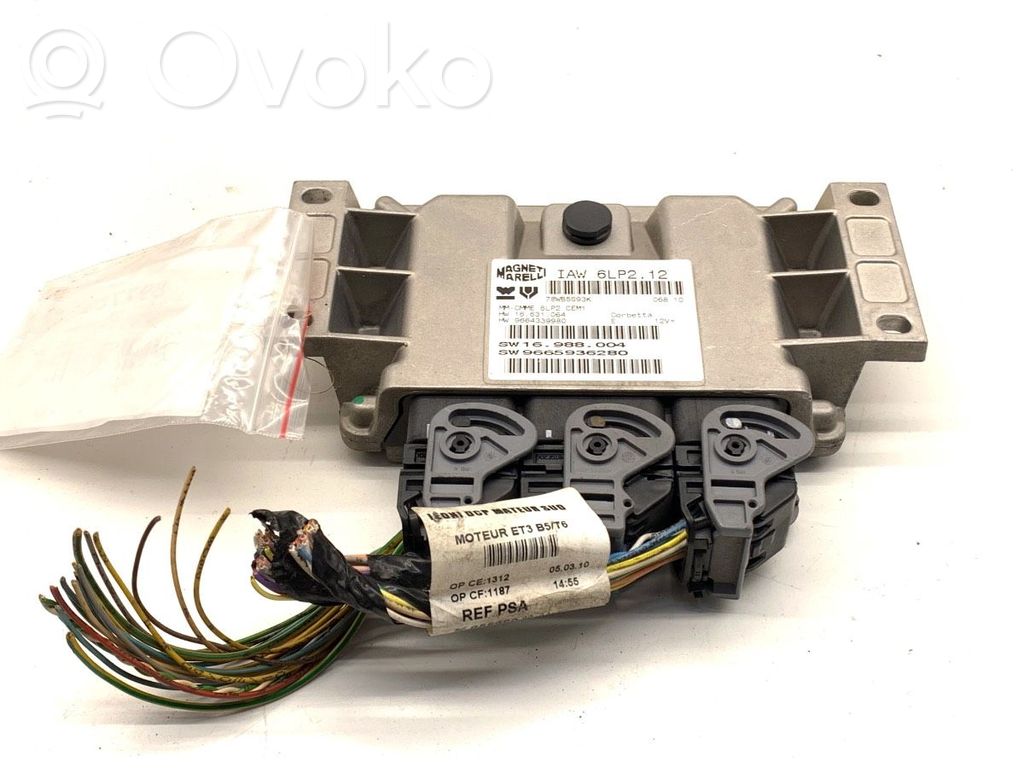 Engine control unit/module ECU   9665936280