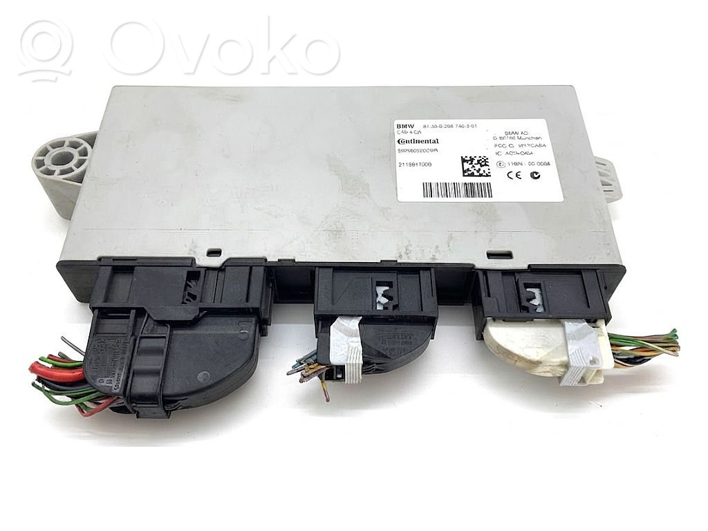 BMW 5 GT F07 Modulo di controllo del corpo centrale 