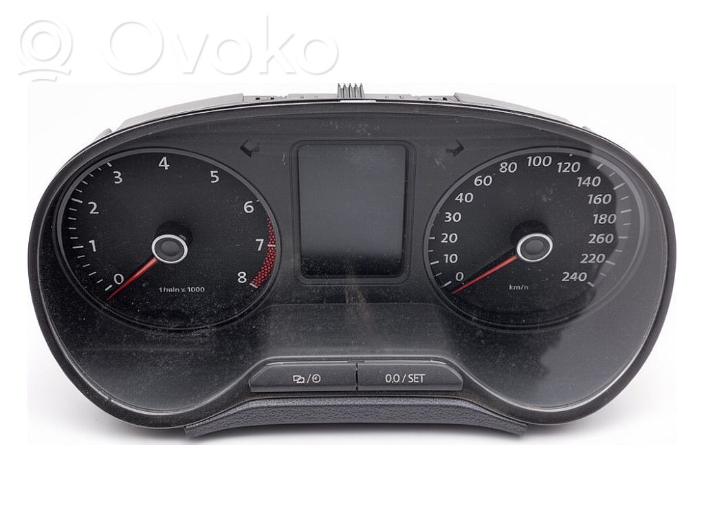 Volkswagen Polo V 6R Tachimetro (quadro strumenti) 