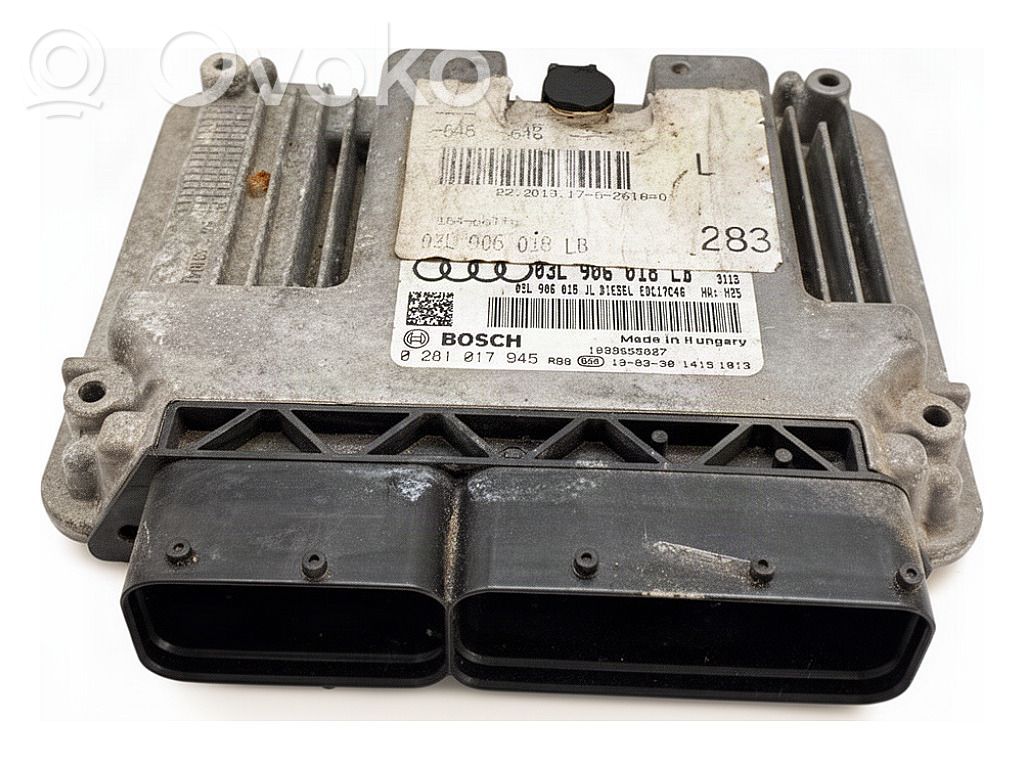 Audi A6 S6 C7 4G Unité de commande, module ECU de moteur