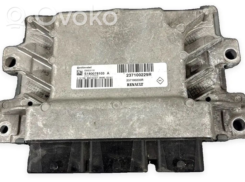 Renault Megane III Unité de commande, module ECU de moteur 