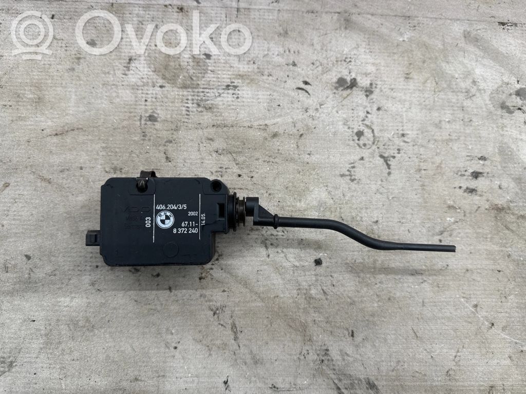 BMW 3 E46 Fuel tank cap lock motor 