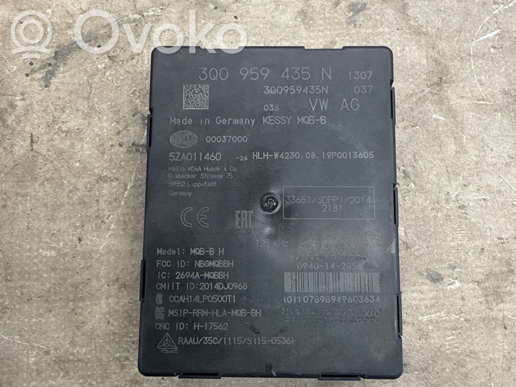 Audi A3 S3 8V Other control units/modules 