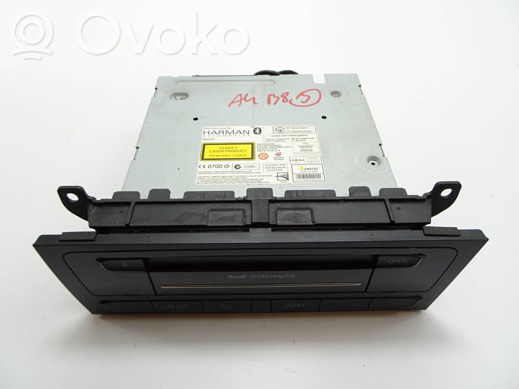Audi A4 S4 B8 8K Panel / Radioodtwarzacz CD/DVD/GPS 