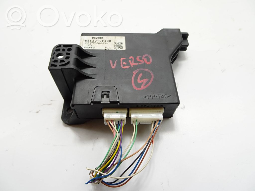 Toyota Verso Air conditioning/heating control unit 