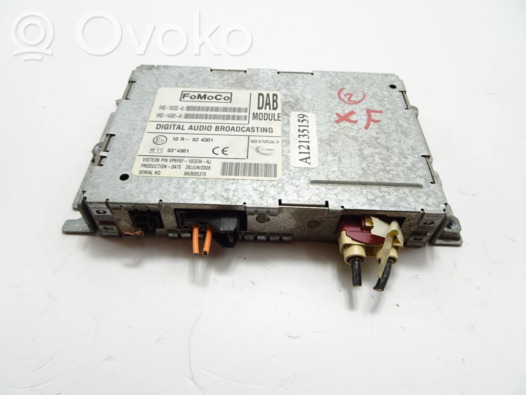 Jaguar XF X250 HiFi Audio sound control unit 
