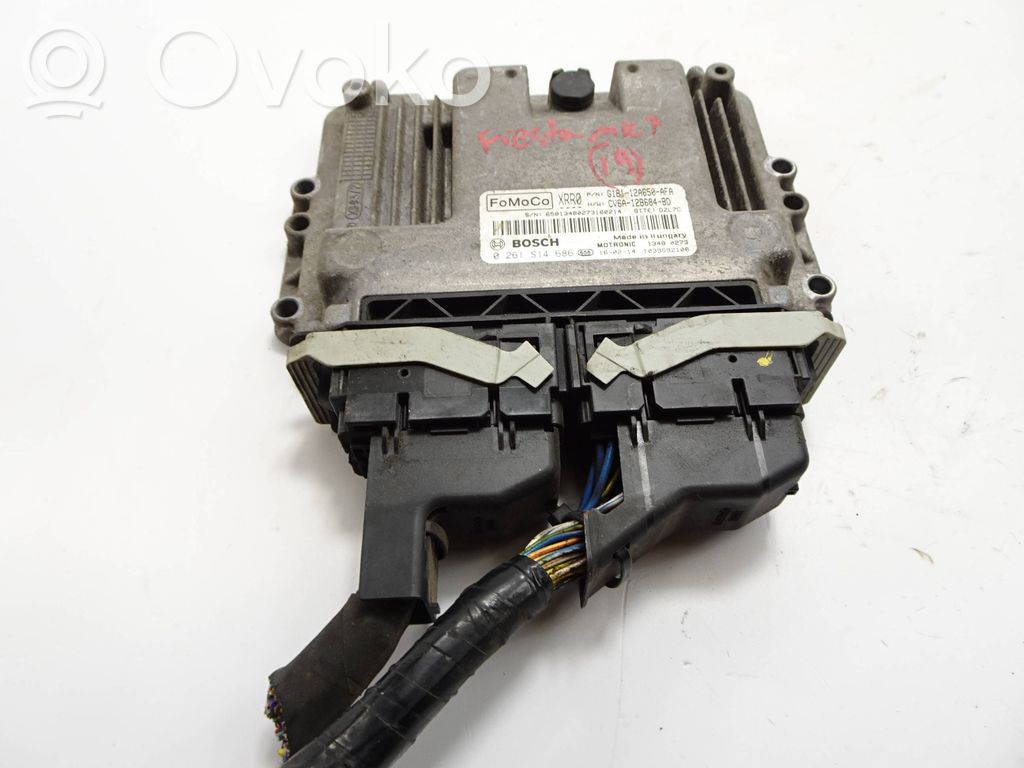 Engine control unit/module   G1B112A650AFA,CV6A12B684BD,0261S14686