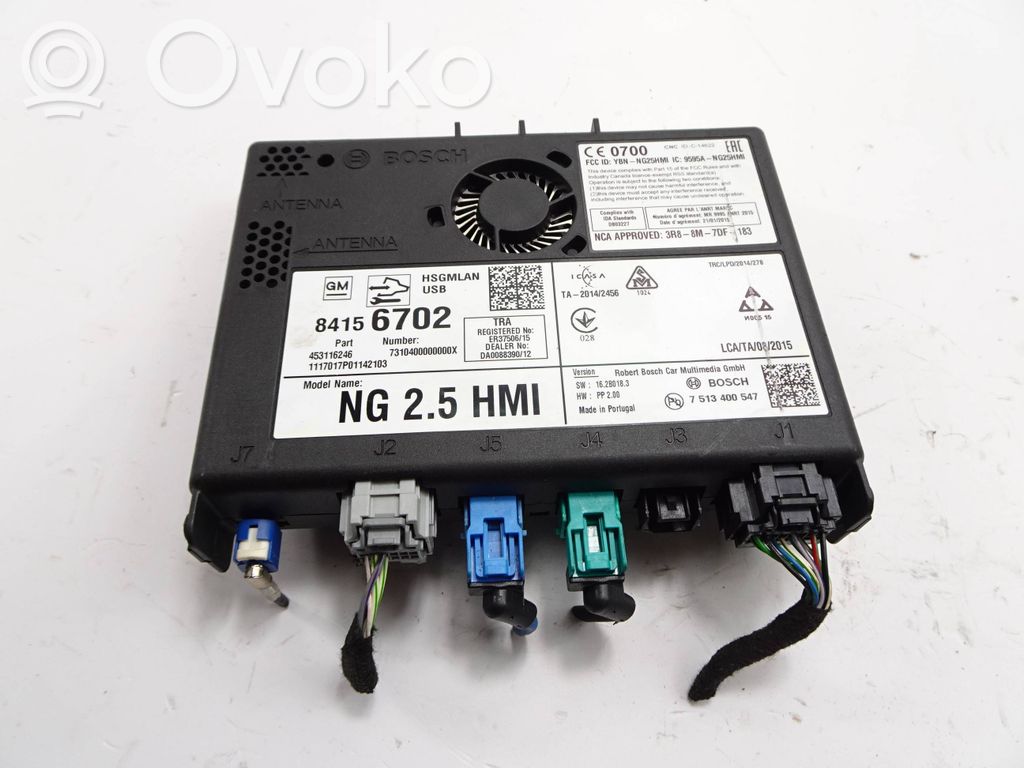Opel Astra K Other control units/modules 