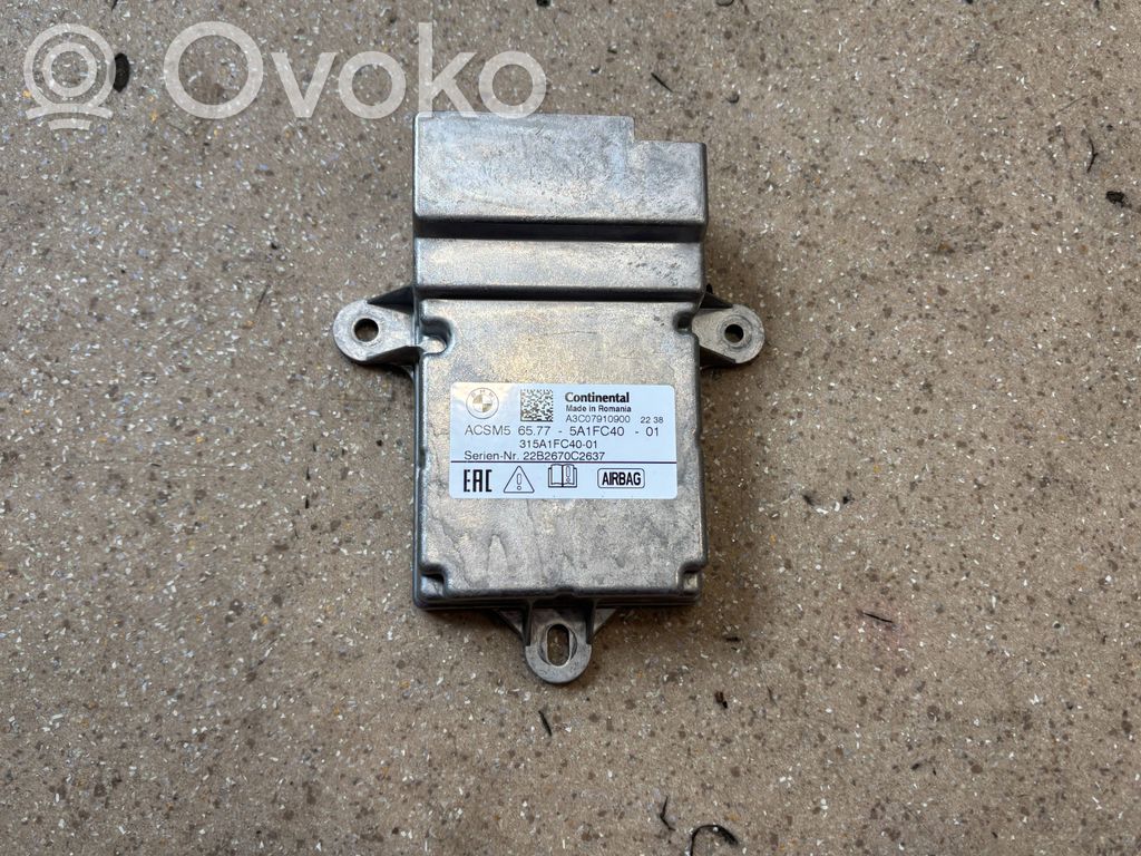 BMW X3 G01 Airbag control unit/module 