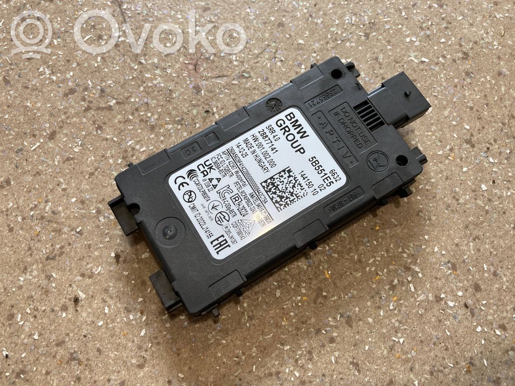 BMW 5 G60 G61 Módulo de control de punto muerto 