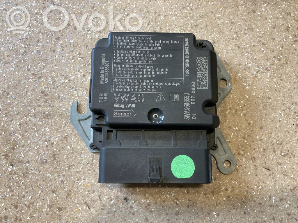Volkswagen Golf VIII Airbag control unit/module 