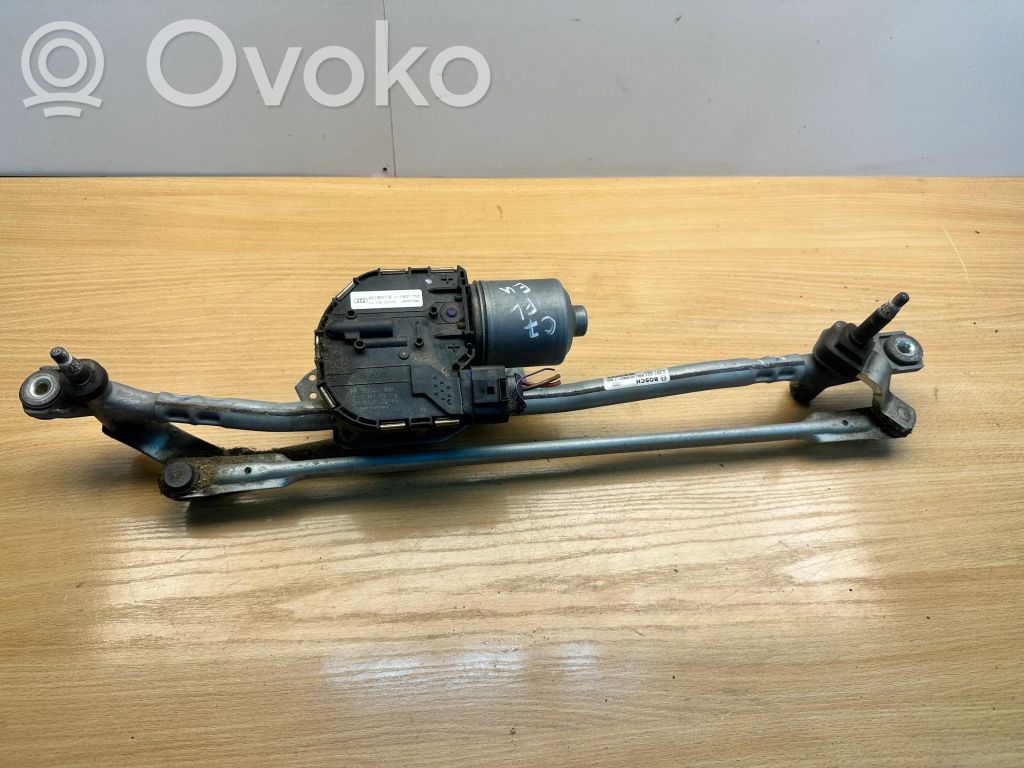 Audi A6 S6 C7 4G Wischergestänge Wischermotor vorne 