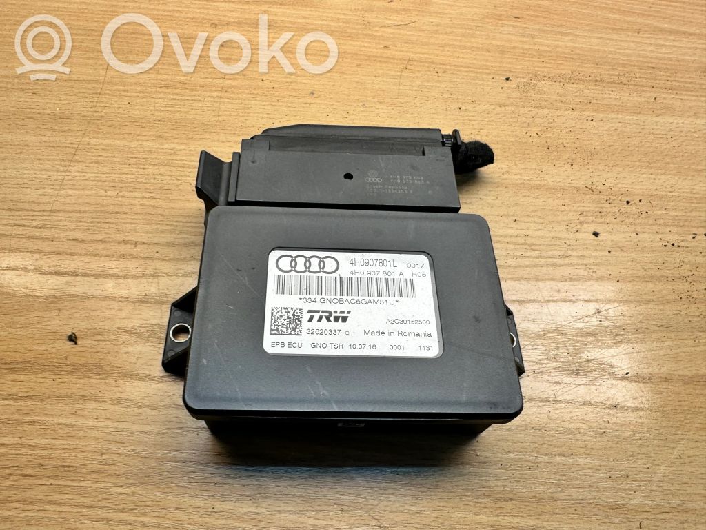 Audi A6 S6 C7 4G Brake system control unit/module 