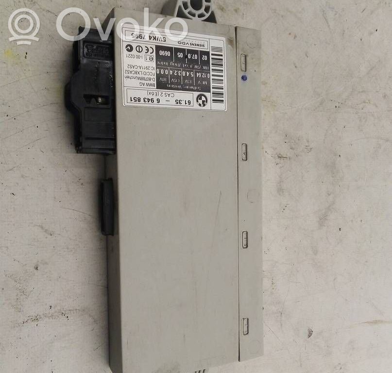BMW 5 E60 E61 CAS control unit/module 