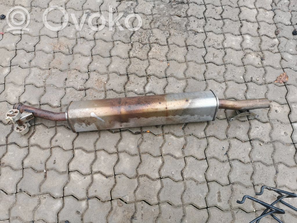Citroen Berlingo Aizmugurējais izpūtēja bundulis 