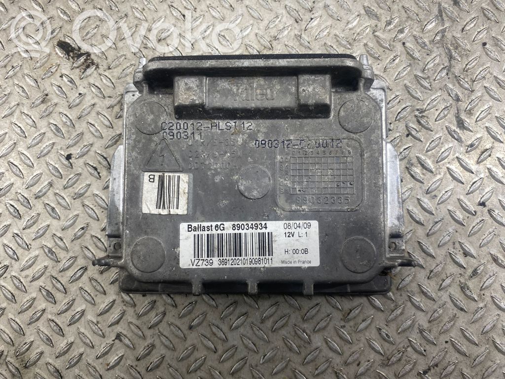 Xenon control unit/module   89032335