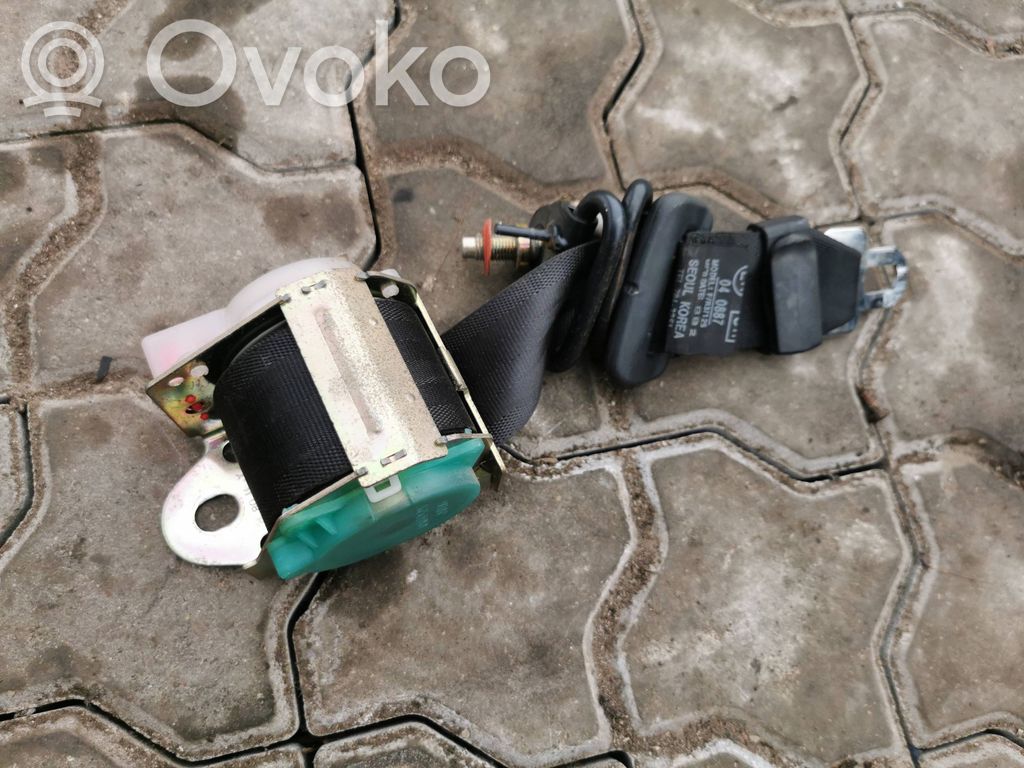 Hyundai Getz Cinturón trasero 