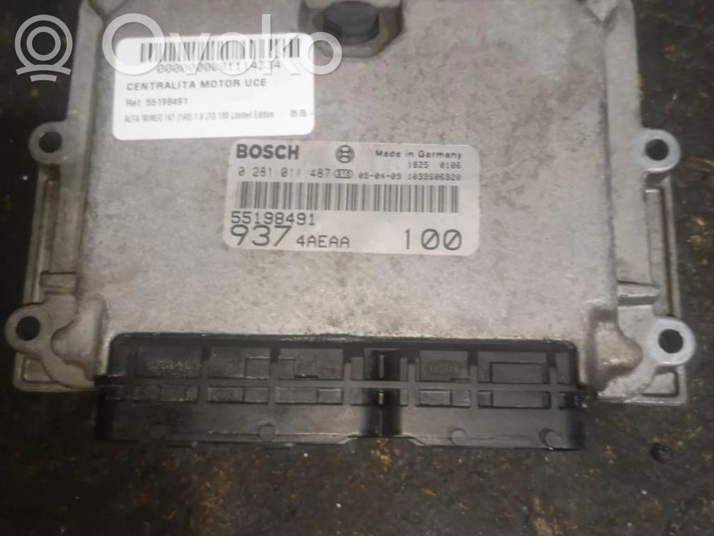 Alfa Romeo 166 Engine control unit/module ECU 