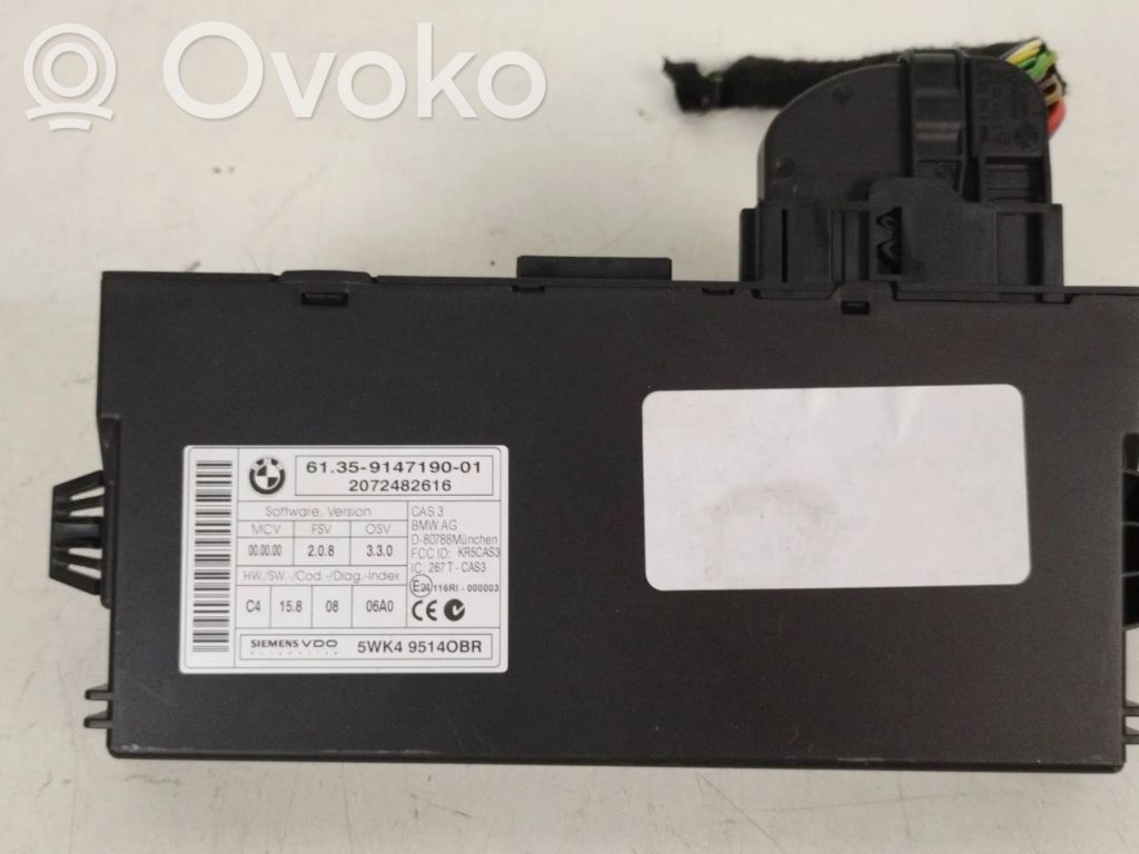 BMW X5 E70 CAS control unit/module 