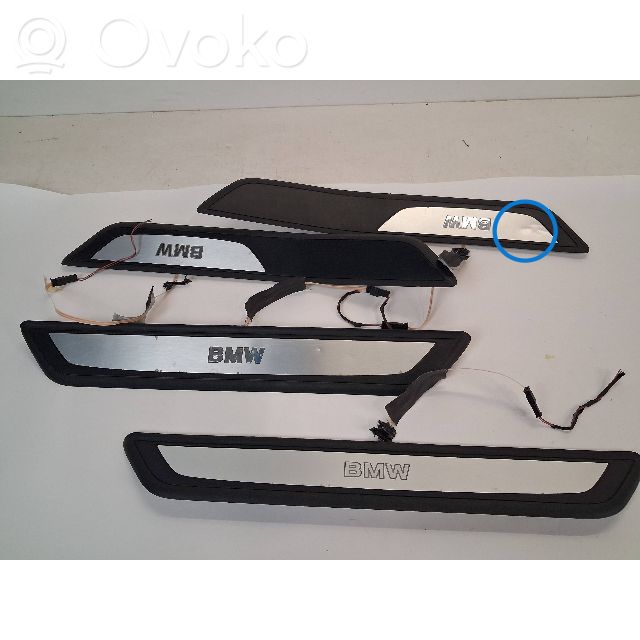 BMW 7 F01 F02 F03 F04 Zestaw listew progowych (wewnętrznych) 